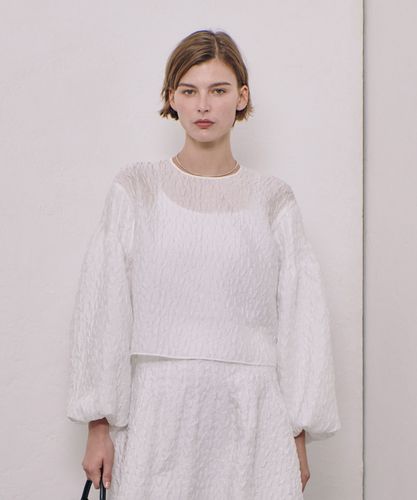 LOULOU WILLOUGHBY】フロントシアーフリルブラウス|allureville