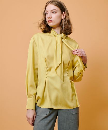アルアバイル☆新品ブラウス☆ ジョーゼットホソパイピングブラウス | allureville (Women