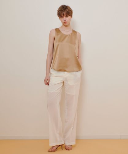 サテンタンクブラウス|allureville OFFICIAL SITE / ONLINE SHOP