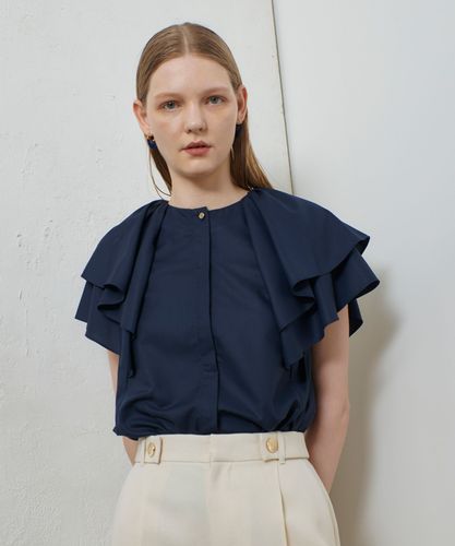 LOULOU WILLOUGHBY】ラッフルボリュームブラウス|allureville OFFICIAL