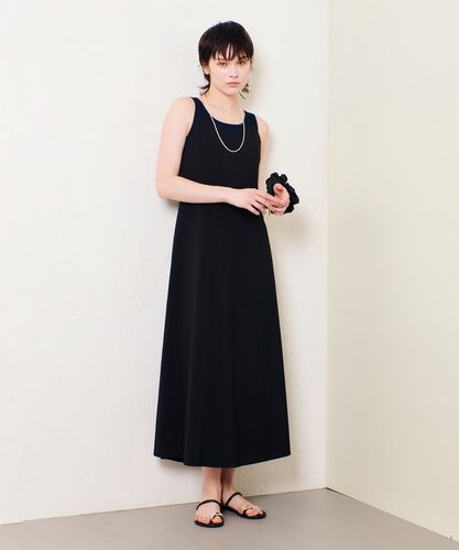 キャミ ワンピース バックシャン カジュアル リゾート 肌見せ ♪ KOBE LETTUCE バックシャンキャミワンピース 40代 50代 30代 春