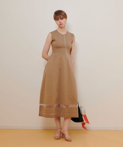 ドット柄ドッキングニットワンピース|allureville OFFICIAL SITE