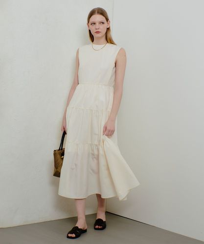 美品♡【allureville】タイプライターティアードワンピース 20251014220_f9f704761f6a441a89