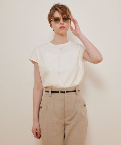 LOULOU WILLOUGHBY】レースベロアリボンブラウス|allureville OFFICIAL