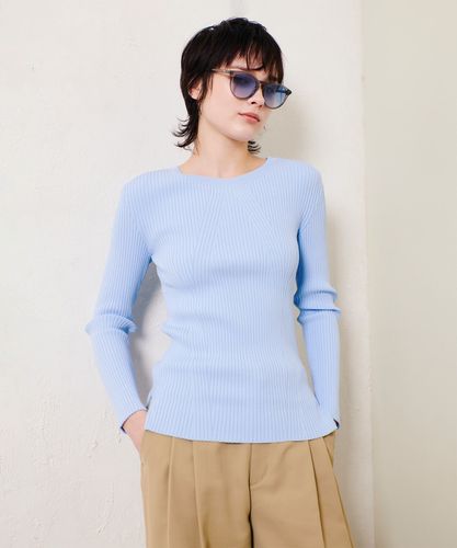 リブキリカエデザインプルオーバー|allureville OFFICIAL SITE