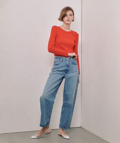 リブキリカエデザインプルオーバー|allureville OFFICIAL SITE