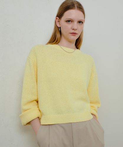 アルパカシャギーベルスリーブプルオーバー|allureville OFFICIAL SITE