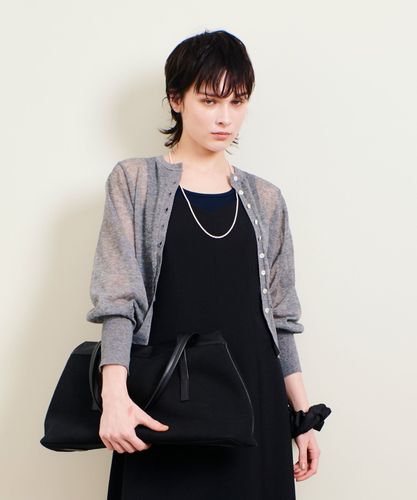 【24年SS】【定価:23,100円】allureville カーディガン ステンカラージップカーディガン|allureville OFFICIAL SITE