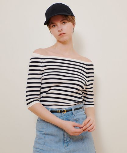 2WAY ネック5分袖プルオーバー|allureville OFFICIAL SITE
