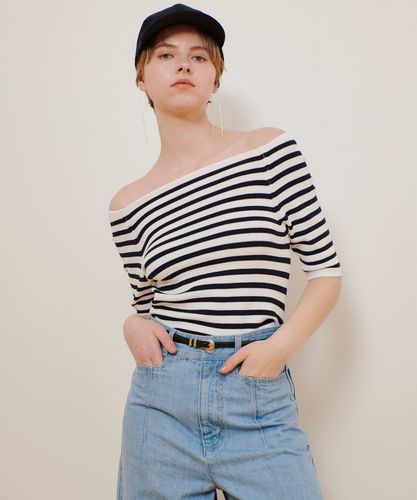 2WAY ネック5分袖プルオーバー|allureville OFFICIAL SITE / ONLINE