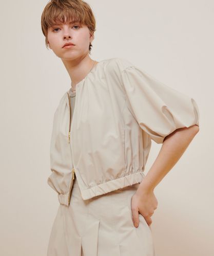 ANAYI タフタショートブルゾン 38 ANAYI（アナイ）の「撥水タフタショートブルゾン（ブルゾン