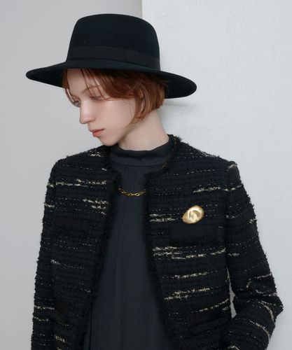 LOULOU WILLOUGHBY】CAMPOREラメツイードジャケット|allureville