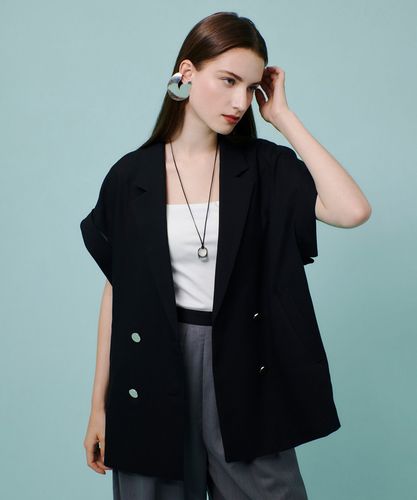 ウールギャバジンテーラードジャケット|allureville OFFICIAL SITE