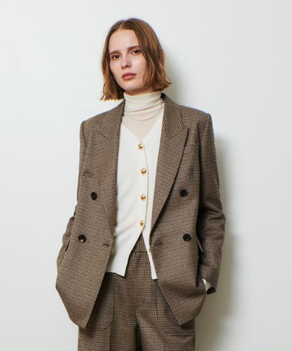 トリッカーカラミダブルジャケット|allureville OFFICIAL SITE