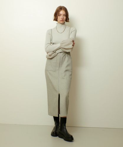 アルアバイル　メランジピンヘッドサススカート メランジピンヘッドサススカート|allureville OFFICIAL SITE / ONLINE