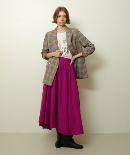 タイプライターイレギュラーヘムスカート|allureville OFFICIAL