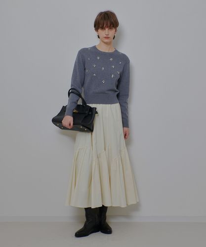 LOULOU WILLOUGHBY】ダブルクロスミニスカート|allureville OFFICIAL