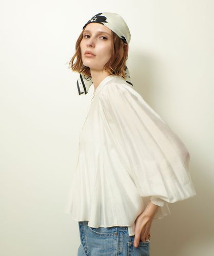 ボウタイタックフレンチスリーブブラウス|allureville OFFICIAL SITE