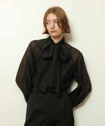 LOULOU WILLOUGHBY】シンメトリーフラワーリボンブラウス|allureville