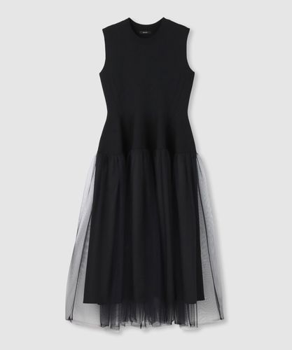 ☆allureville ロングワンピース　Aライン　フレア　ドレス　ベルト　赤 セール】 【LOULOU WILLOUGHBY】フレアロングワンピース （ドレス