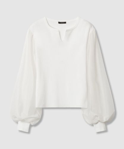 総針モックネック5分袖プルオーバー|allureville OFFICIAL SITE