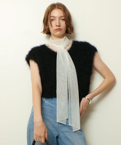 アルアバイル　シアーカットジャガードカーディガン￥28,600 （税込） シアーカットジャガードカーディガン|allureville OFFICIAL SITE