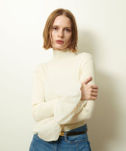 タフタバルーンスリーブコンビプルオーバー|allureville OFFICIAL SITE