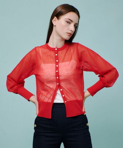 LOULOU WILLOUGHBY】シアージャガードカーディガン|allureville