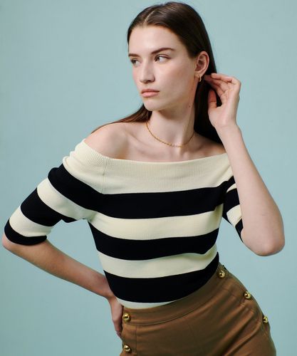ネット完売　allureville・2WAY ネック5分袖プルオーバー ◇ 2WAY ネック5分袖プルオーバー|allureville OFFICIAL SITE