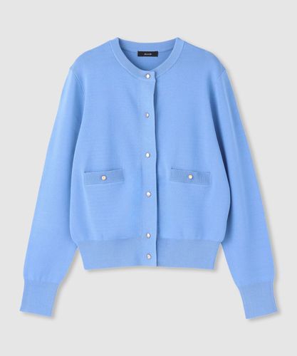 ◇配色ポケットクルーカーディガン|allureville OFFICIAL SITE