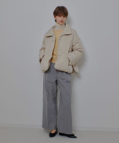 ファーカラーショートダウンコート|allureville OFFICIAL SITE