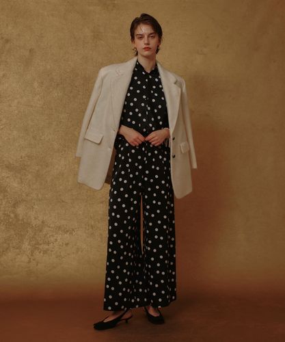 アルアバイル リバービッグカラーミドル丈コート|allureville OFFICIAL SITE