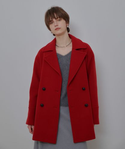 LOULOU WILLOUGHBY】ツイードダブルミドルコート|allureville OFFICIAL