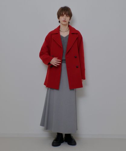 パイルメルトンデザインPコート|allureville OFFICIAL SITE / ONLINE