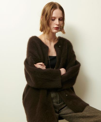 シアリングニットコーディガン|allureville OFFICIAL SITE