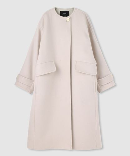 スラブツイードクルーショートコート|allureville OFFICIAL SITE