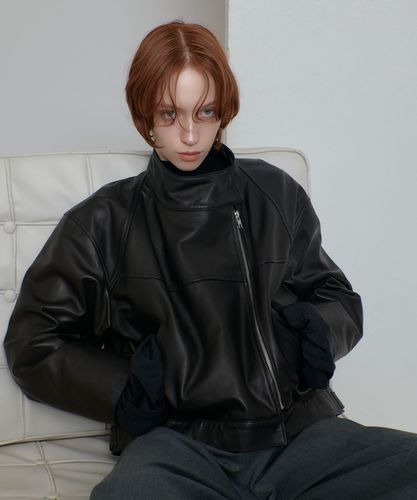 美品✨アルアバイル♡レザージャケット　ブルゾン　シングルライダース　羊革 レザーライダース|allureville OFFICIAL SITE / ONLINE SHOP