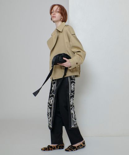 T/Cトレンチブルゾン|allureville OFFICIAL SITE / ONLINE SHOP