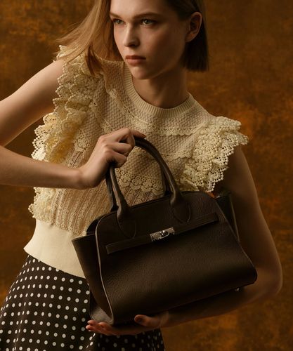ラフィアスクエアハンドルバッグ|allureville OFFICIAL SITE / ONLINE