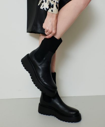 ✨定価3.6万✨ CORSO ROMA 9 サイドゴアブーツ　トラックソール　黒 allureville×CORSO ROMA 9】サイドゴアショートブーツ|allureville