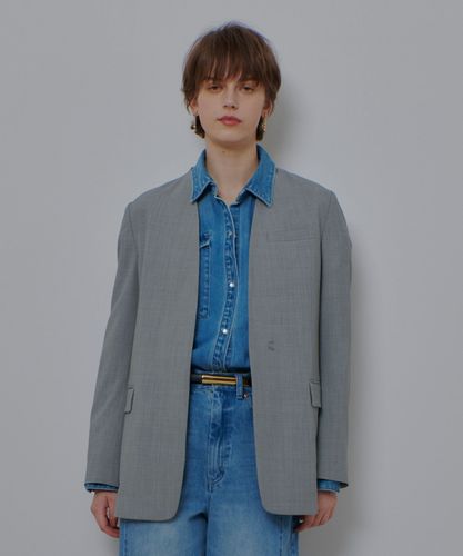 ストレッチノーカラージャケット|allureville OFFICIAL SITE / ONLINE