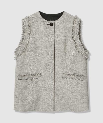 リネン混ジレ|allureville OFFICIAL SITE / ONLINE SHOP｜アルアバイル