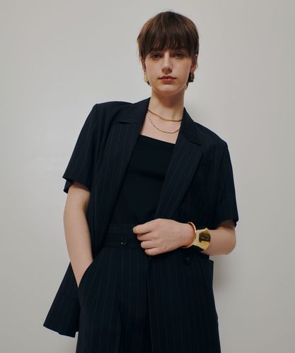 WEB・ルミネ別注〉ボタンレスジャケット|allureville OFFICIAL SITE