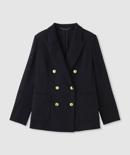 美品✨allureville 金ボタン ダブルブレストジャケット キャメル allureville（アルアバイル） ジャケット テーラードジャケット TR