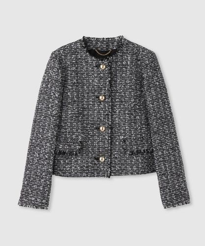 ◇ ヘリンボンツイードテーラードジャケット|allureville OFFICIAL