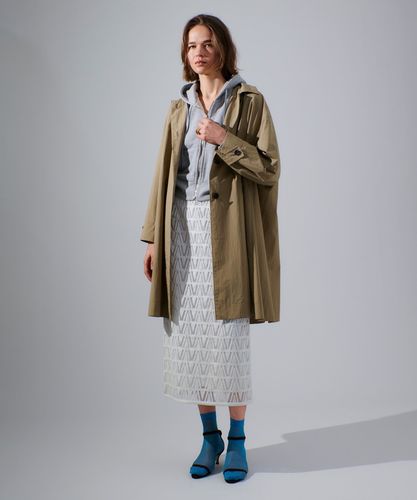 ウール混Wフェイスナローマーメイドスカート|allureville OFFICIAL