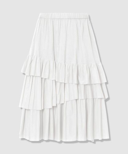 ◇バイヤス切替ギャザースカート|allureville OFFICIAL SITE / ONLINE ◇バイヤス切替ギャザースカート|allureville OFFICIAL SITE / ONLINE