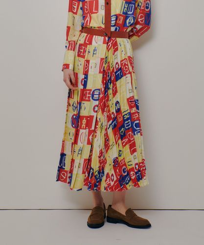 LISAチェックプリントプリーツスカート|allureville OFFICIAL SITE