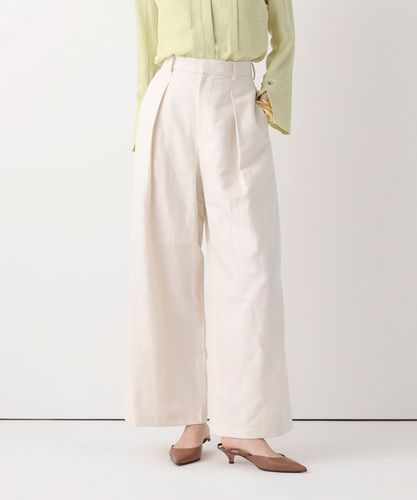 allureville ワイドパンツ size 0 ウールチノサイドドロストワイドパンツ | allureville (Women