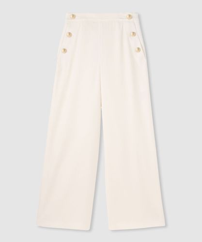 ウールライクフランネルヨークレスパンツ|allureville OFFICIAL SITE